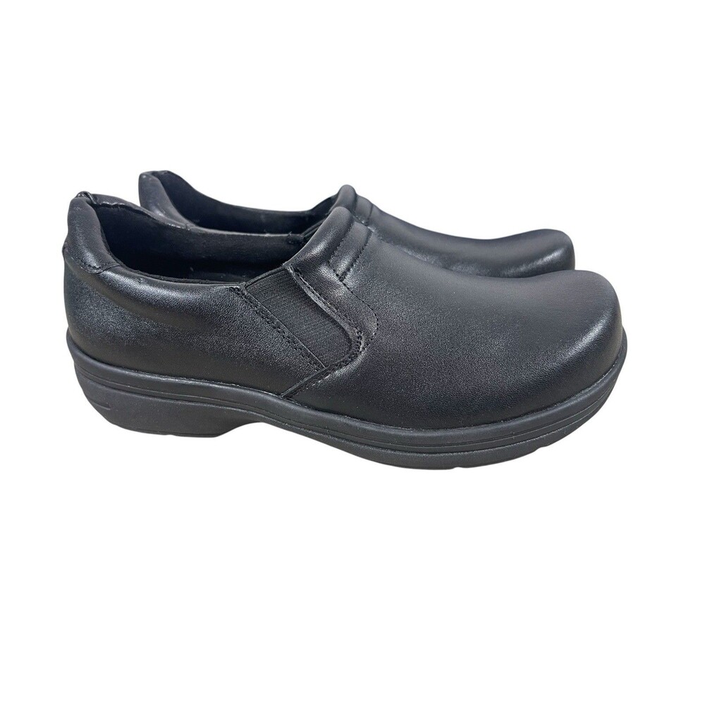 Easy Works Bind Womens 7M Black Slip Resistant Work Clogs